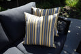 CINTIN Sunbrella Foster Metallic 56051 Outdoor Pillow Set of 2