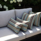 CINTIN Sunbrella Brannon Whisper Outdoor Pillow Set of 4