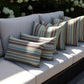 CINTIN Sunbrella Brannon Whisper Outdoor Pillow Set of 6