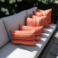 CINTIN Sunbrella Dolce Mango & Canvas Tuscan Outdoor Pillow Set of 6