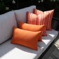 CINTIN Sunbrella® Dolce Mango & Canvas Tuscan Outdoor Pillow Set of 4