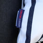 CINTIN Sunbrella Lido Indigo Outdoor Pillow Set of 4