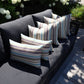 CINTIN Sunbrella Brannon Whisper Outdoor Pillow Set of 6