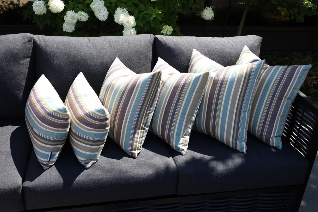 CINTIN Sunbrella® Brannon Whisper Outdoor Pillow Set of 2